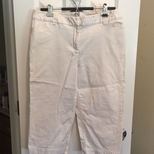 Ivory Capri Pants